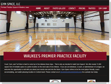 Tablet Screenshot of gymspacellc.com